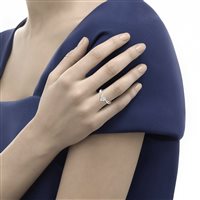 Anello Recarlo Donna Anniversary Love in Oro bianco Diamante 0.30 Ct R67SO012/031-14 - R67SO012/031-14